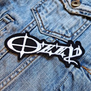 Ozzy Osbourne Barbed Wire Logo Patch Iron-On