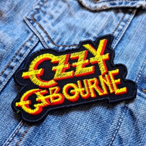 Ozzy Osbourne Logo Patch Iron-On