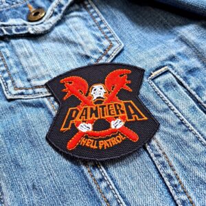 Pantera Hell Patrol Patch Iron-On