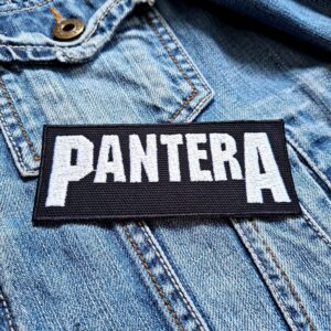 Pantera Classic Logo Patch Iron-On