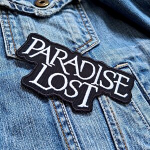 Paradise Lost | English Gothic Metal Band | Death-doom Genre | Embroidered Patch Badge Applique Iron on | Trendy | DIY | Decorative | Collectible