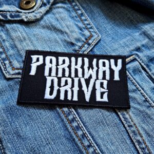 Parkway Drive | Australian Metalcore Band | Winston McCall | Embroidered Patch Badge Applique Iron on | Trendy | DIY | Decorative | Collectible
