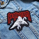 Pentagram | American Heavy Metal Band | Big Four Of Doom Metal | Embroidered Patch Badge Applique Iron on | Trendy | DIY | Decorative | Collectible