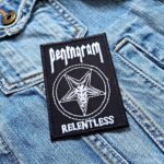 Pentagram | American Heavy Metal Band | Big Four Of Doom Metal | Embroidered Patch Badge Applique Iron on | Trendy | DIY | Decorative | Collectible