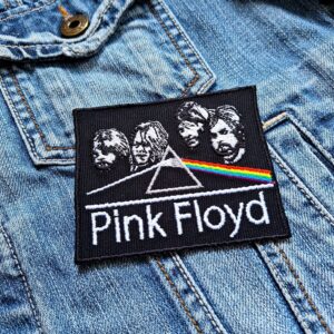 Pink Floyd | English Rock Band | Syd Barrett | Embroidered Patch Badge Applique Iron on | Trendy | DIY | Decorative | Collectible