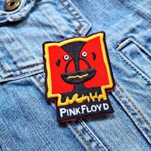 Pink Floyd | English Rock Band | Syd Barrett | Embroidered Patch Badge Applique Iron on | Trendy | DIY | Decorative | Collectible