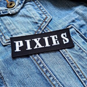 Pixies | American Alternative Rock Band | Black Francis | Embroidered Patch Badge Applique Iron on | Trendy | DIY | Decorative | Collectible