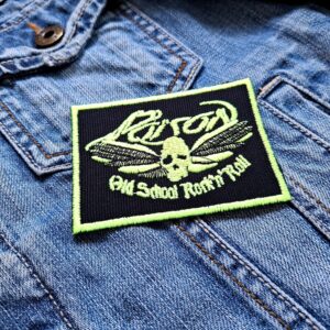 Poison | American Glam Metal Band | Bret Michaels | Every Rose Has Its Thorn | Embroidered Patch Badge Applique Iron on | Trendy | DIY | Decorative | Collectible