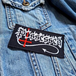 Possessed | American Death Metal Band | Thrash Metal | Jeff Becerra | Embroidered Patch Badge Applique Iron on | Trendy | DIY | Decorative | Collectible