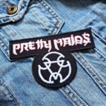 Pretty Maids | Danish Hard Rock/Heavy Metal Band | Classic Guitar-laden Heavy Rock | Embroidered Patch Badge Applique Iron on | Trendy | DIY | Decorative | Collectible