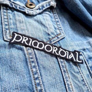 Primordial | Irish Extreme Metal Band | Pól MacAmhlaigh | Ciarán MacUiliam | Embroidered Patch Badge Applique Iron on | Trendy | DIY | Decorative | Collectible