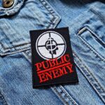 Public Enemy | American Hip Hop Group | Chuck D | Flavor Flav | Embroidered Patch Badge Applique Iron on | Trendy | DIY | Decorative | Collectible