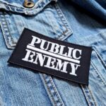 Public Enemy | American Hip Hop Group | Chuck D | Flavor Flav | Embroidered Patch Badge Applique Iron on | Trendy | DIY | Decorative | Collectible