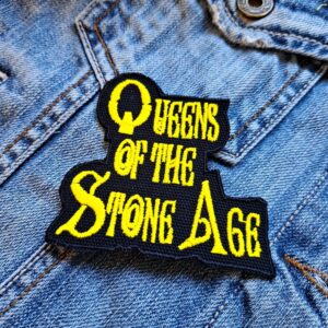 Queens Of The Stone Age | American Rock Band | Josh Homme | Embroidered Patch Badge Applique Iron on | Trendy | DIY | Decorative | Collectible