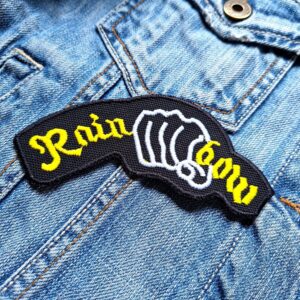 Rainbow | British-American Rock Band | Ritchie Blackmore | Embroidered Patch Badge Applique Iron on | Trendy | DIY | Decorative | Collectible