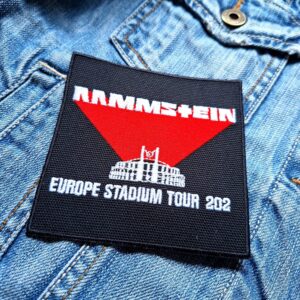 Rammstein Europe Stadium Tour 2022 Patch Iron-On
