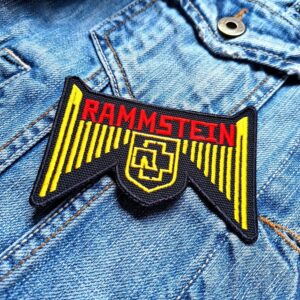 Rammstein Wings Emblem Patch Iron-On