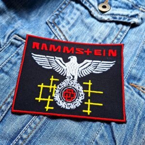 Rammstein Eagle Gear Emblem Patch Iron-On