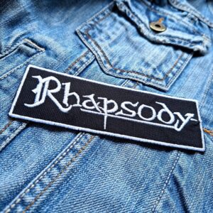 Rhapsody Of Fire | Italian Symphonic Power Metal Band | Luca Turilli | Alex Staropoli | Embroidered Patch Badge Applique Iron on | Trendy | DIY | Decorative | Collectible