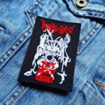 Rotting Christ | Greek Black Metal Band | Sakis Tolis | Embroidered Patch Badge Applique Iron on | Trendy | DIY | Decorative | Collectible