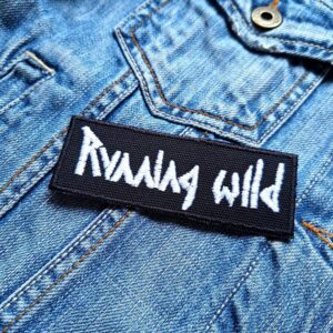 Running Wild | German Heavy Metal Band | Big Four Of Power Metal | Grave Digger | Helloween | Rage | Embroidered Patch Badge Applique Iron on | Trendy | DIY | Decorative | Collectible
