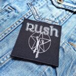 Rush | Canadian Rock Band | Geddy Lee | Alex Lifeson | Neil Peart | Embroidered Patch Badge Applique Iron on | Trendy | DIY | Decorative | Collectible