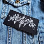 Sarcofago | Brazilian Extreme Metal Band | I.N.R.I. | Embroidered Patch Badge Applique Iron on | Trendy | DIY | Decorative | Collectible
