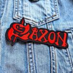 Saxon | English/British Heavy Metal Band | Biff Byford | | Embroidered Patch Badge Applique Iron on | Trendy | DIY | Decorative | Collectible
