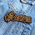 Saxon | English/British Heavy Metal Band | Biff Byford | | Embroidered Patch Badge Applique Iron on | Trendy | DIY | Decorative | Collectible