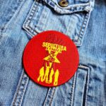 Sepultura Nation Album Red Circle Patch Iron-On