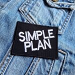 Simple Plan | Canadian Rock Band | Pierre Bouvier | Embroidered Patch Badge Applique Iron on | Trendy | DIY | Decorative | Collectible