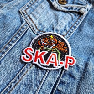 Ska-P | Spanish Ska Punk Band | Pulpul | Joxemi | Julitros | Kogote | Embroidered Patch Badge Applique Iron on | Trendy | DIY | Decorative | Collectible