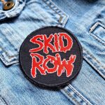 Skid Row | American Rock Band | Hard Rock | Heavy Metal | Glam Metal | Embroidered Patch Badge Applique Iron on | Trendy | DIY | Decorative | Collectible
