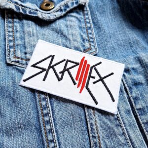 Skrillex | American DJ | Music Producer | Sonny John Moore | Embroidered Patch Badge Applique Iron on | Trendy | DIY | Decorative | Collectible