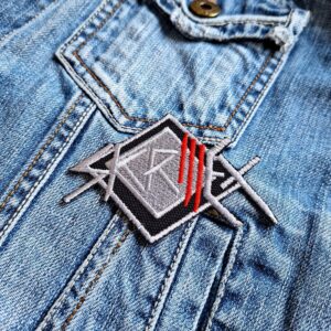 Skrillex | American DJ | Music Producer | Sonny John Moore | Embroidered Patch Badge Applique Iron on | Trendy | DIY | Decorative | Collectible