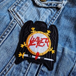Slayer – Eagle Emblem Logo Patch – Iron-On