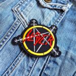Slayer – Pentagram Sword Logo Patch – Iron-On