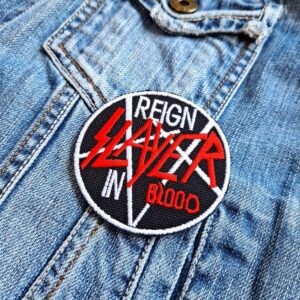 Slayer – Reign in Blood Logo Patch – Iron-On