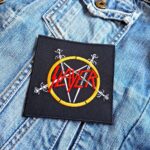 Slayer – Pentagram Sword Logo Patch – Iron-On