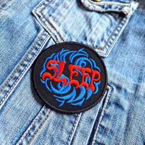 Sleep | American Stoner/Doom Metal Band | Matt Pike | Al Cisneros | Embroidered Patch Badge Applique Iron on | Trendy | DIY | Decorative | Collectible