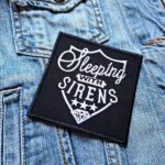 Sleeping With Sirens | American Rock Band | Tony Pizzuti | Embroidered Patch Badge Applique Iron on | Trendy | DIY | Decorative | Collectible