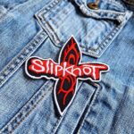 Slipknot Flame Tribal Logo Patch Iron-On