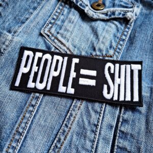Slipknot People = Shit Patch Iron-On
