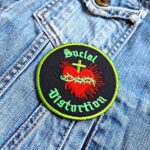 Social Distortion | American Punk Rock Band | Mike Ness | Embroidered Patch Badge Applique Iron on | Trendy | DIY | Decorative | Collectible