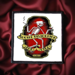 Social Distortion Skelly Logo Patch | 4"x4" Sublimated Punk Rock Patch