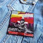Sodom | German Thrash Metal Band | Tom Angelripper | Code Red | Embroidered Patch Badge Applique Iron on | Trendy | DIY | Decorative | Collectible