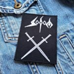 Sodom | German Thrash Metal Band | Tom Angelripper | Code Red | Embroidered Patch Badge Applique Iron on | Trendy | DIY | Decorative | Collectible