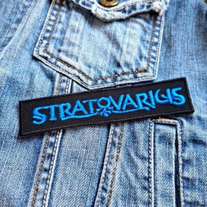 Stratovarius | Finnish Power Metal Band | Progressive Metal | Black Water | Embroidered Patch Badge Applique Iron on | Trendy | DIY | Decorative | Collectible