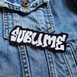 Sublime Logo Patch – White & Black – Iron-On