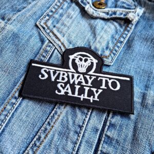 Subway To Sally | German Folk Metal Band | Gothic And Metal Elements | Eric Fish | Embroidered Patch Badge Applique Iron on | Trendy | DIY | Decorative | Collectible